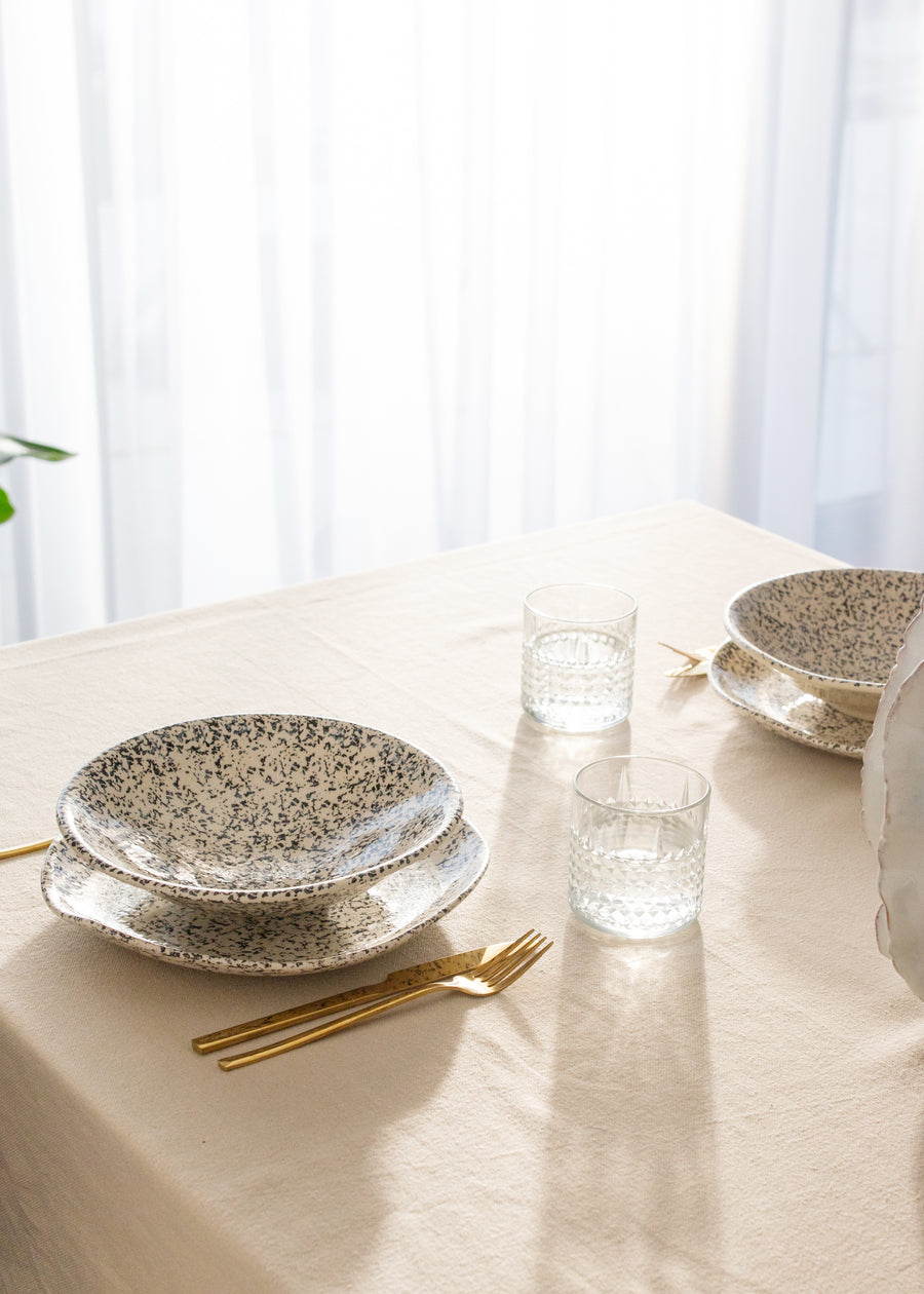 Granite Sidetallerken, Cream