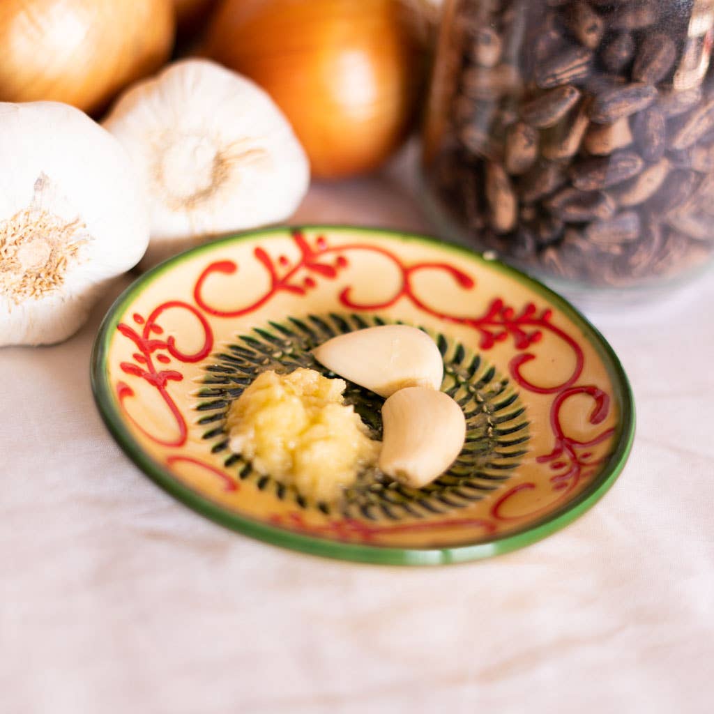 Rustik keramisk tallerkenriver, Lille