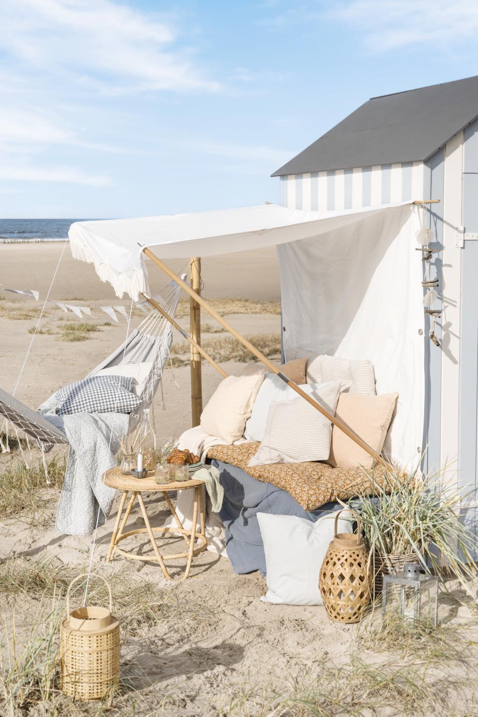 Bord rund rattan
