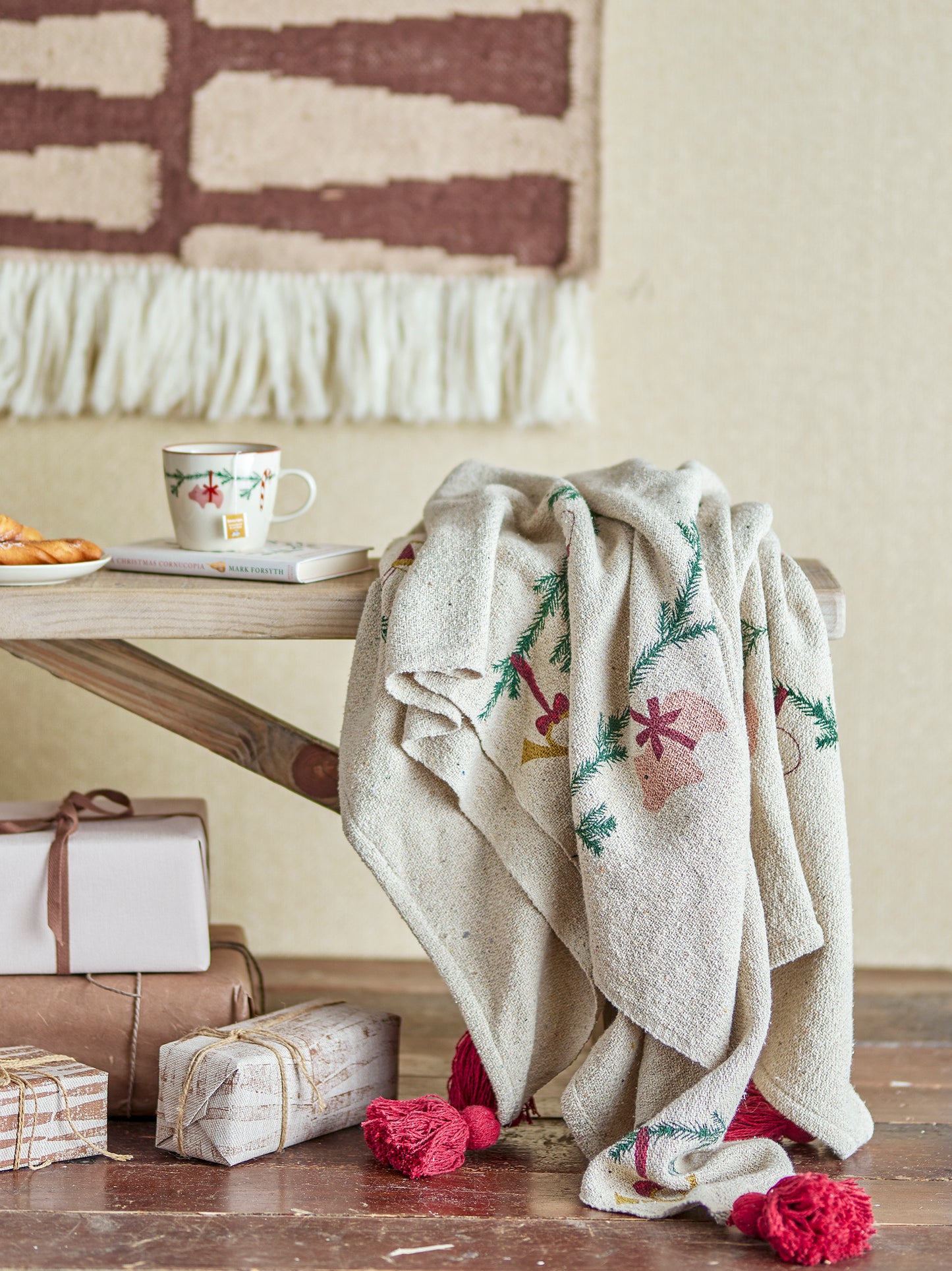 Yule Plaid, Natur, Genanvendt Bomuld