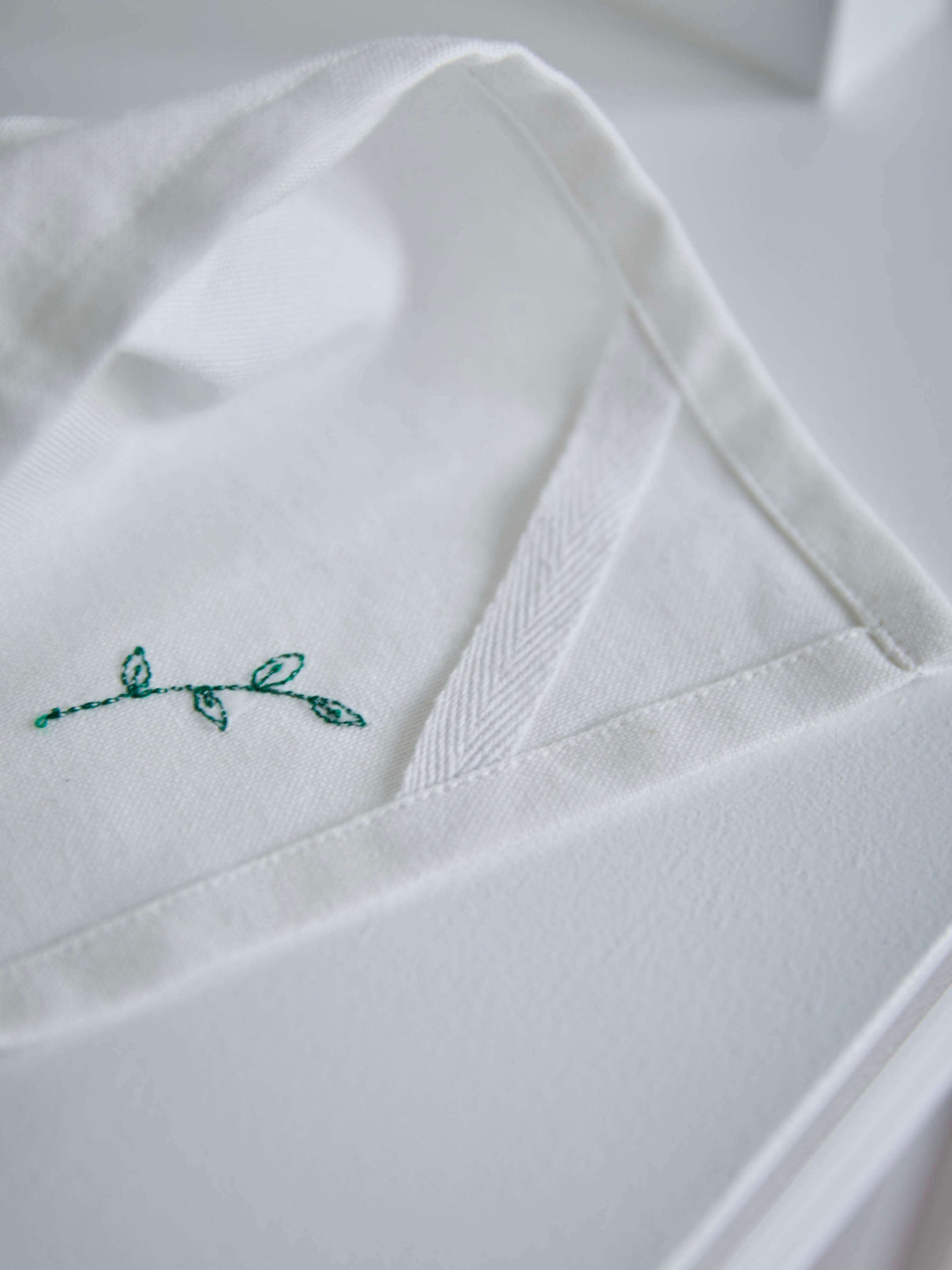 Blåmst Flower Viskestykke