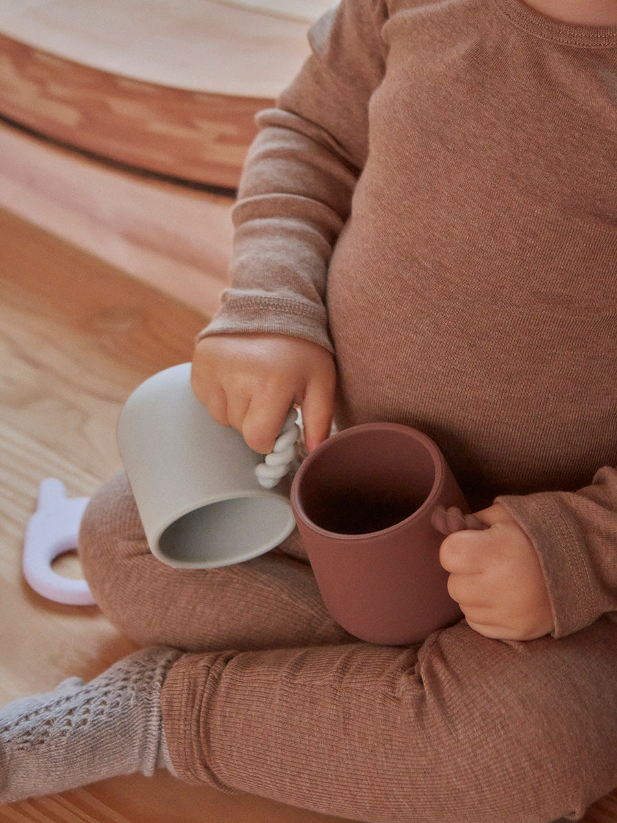 Mellow Kop - Pakke med 2 Rød/Cream