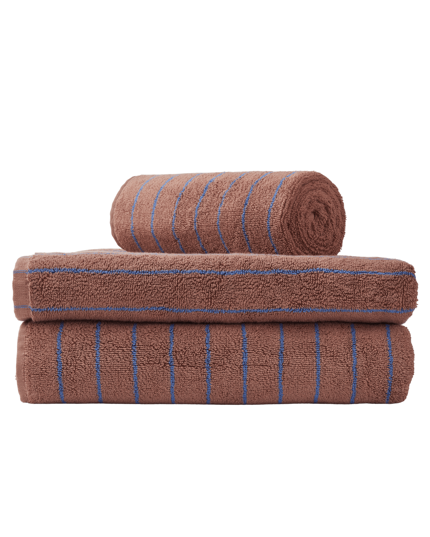 Naram håndklæde, rød/blå