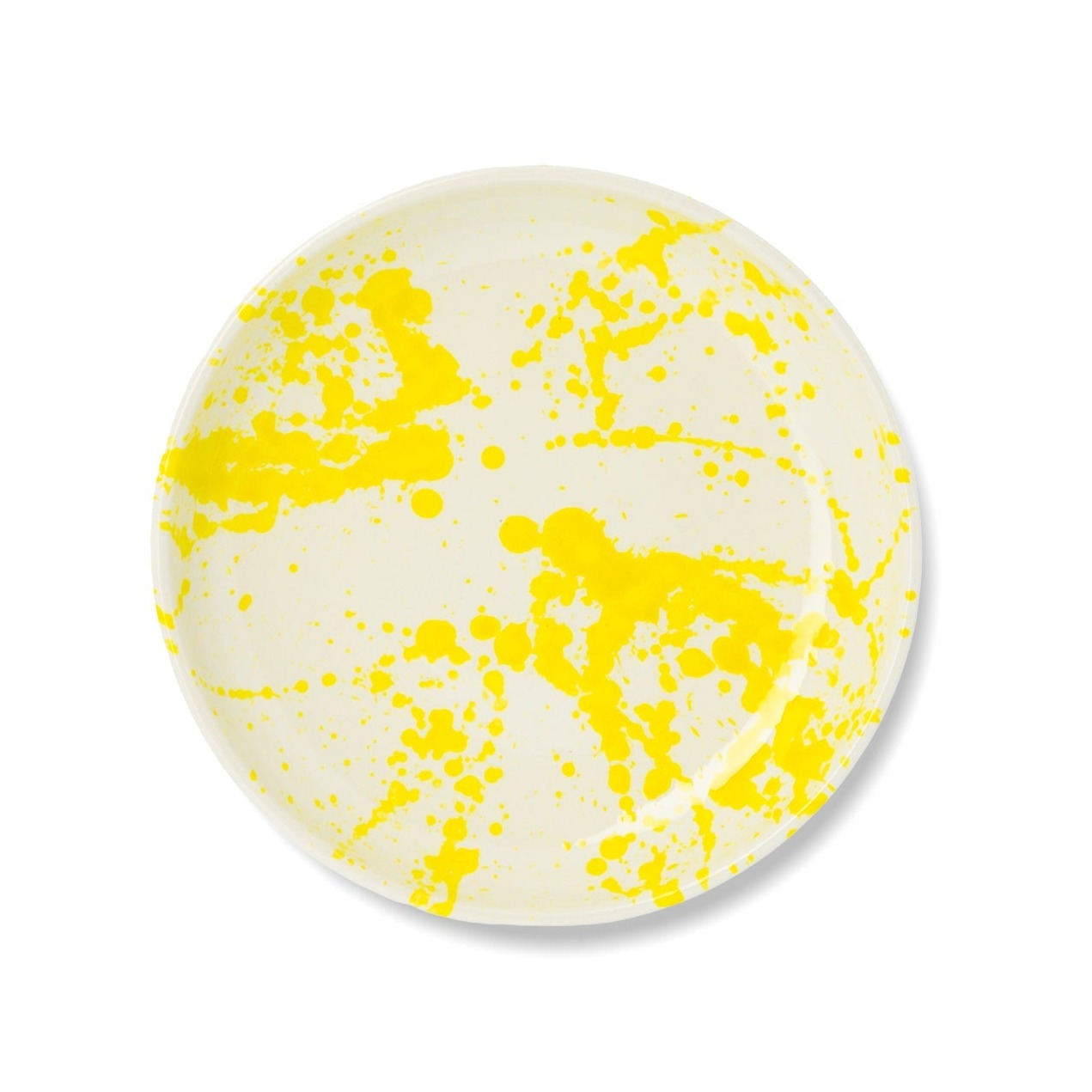 Splash Sidetallerken, Gul