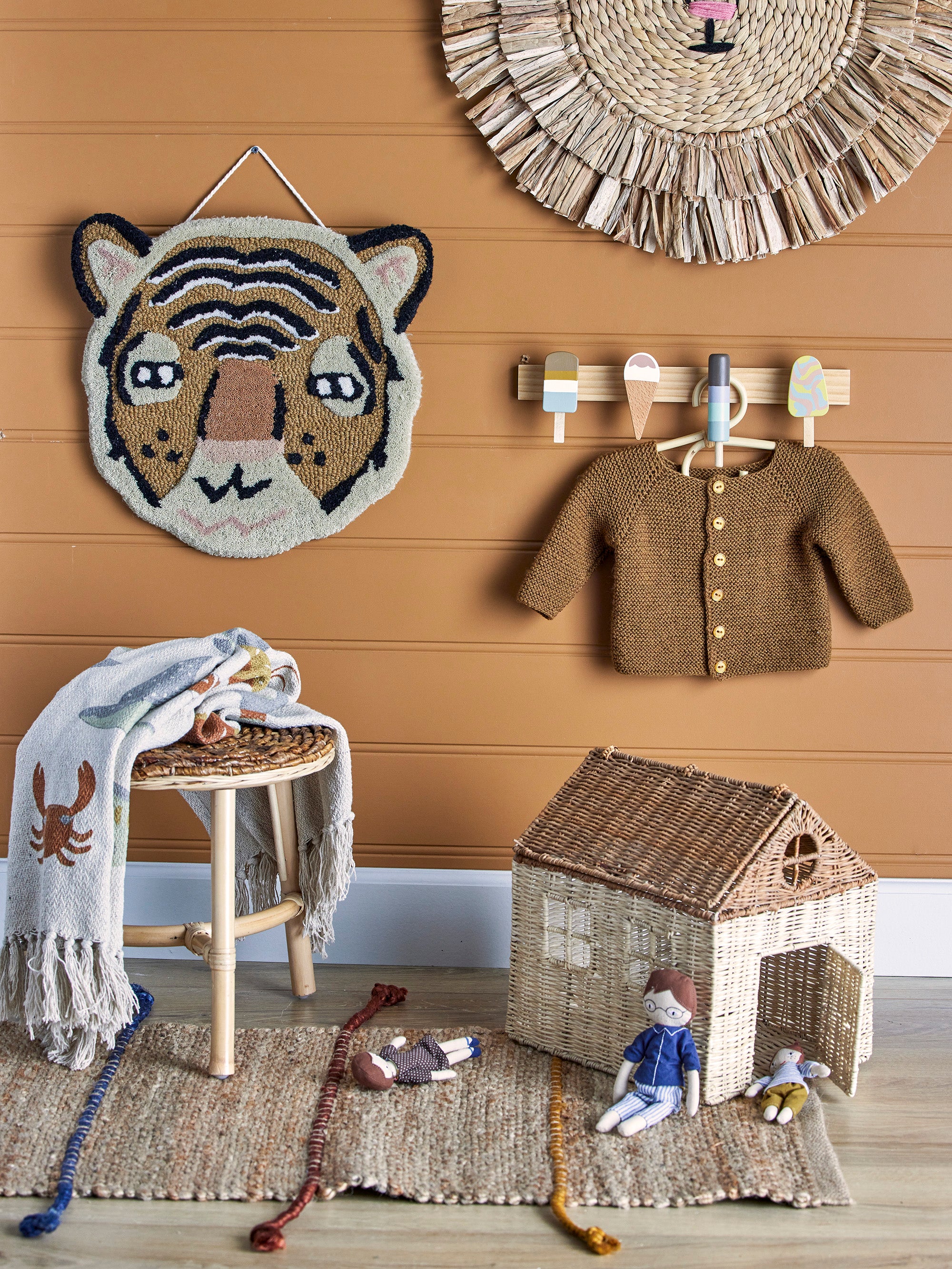 Zyon Knagerække, Brun, FSC®100%, Beech