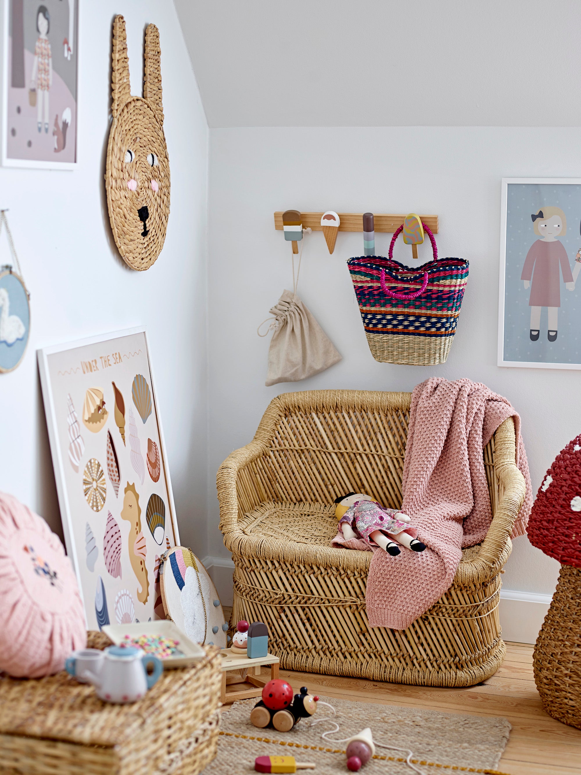 Zyon Knagerække, Brun, FSC®100%, Beech