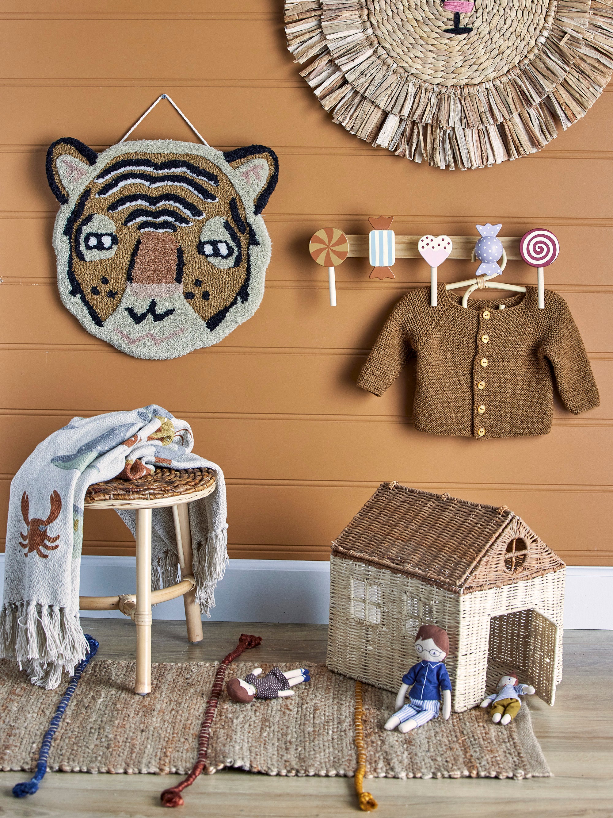 Rudy Knagerække, Brun, FSC® 100% , Pine