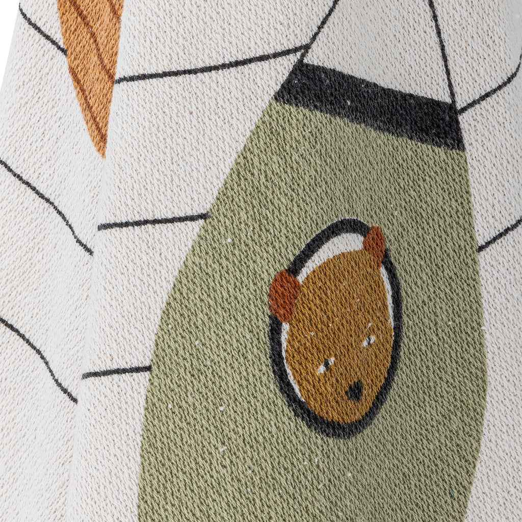 Space Plaid, Natur, Genanvendt Bomuld