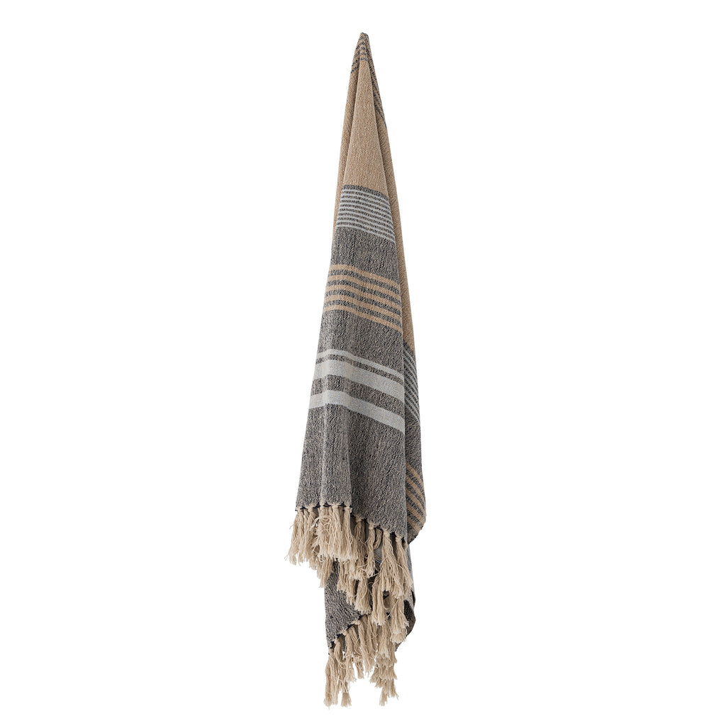 Ferrara Plaid, Blå, Genanvendt Bomuld