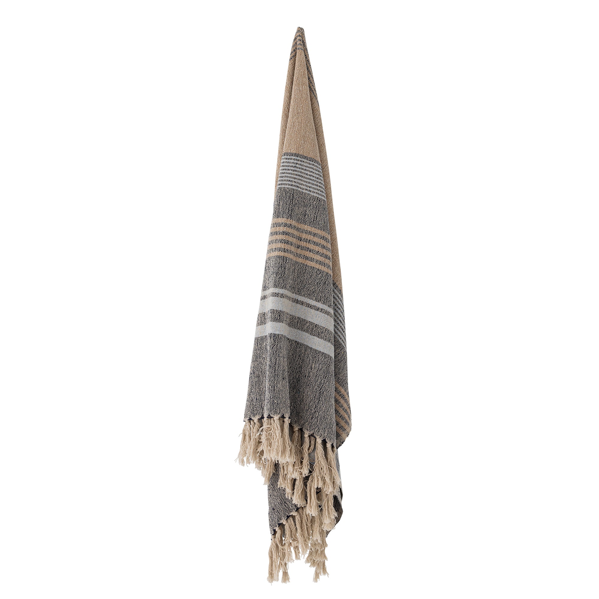 Ferrara Plaid, Blå, Genanvendt Bomuld