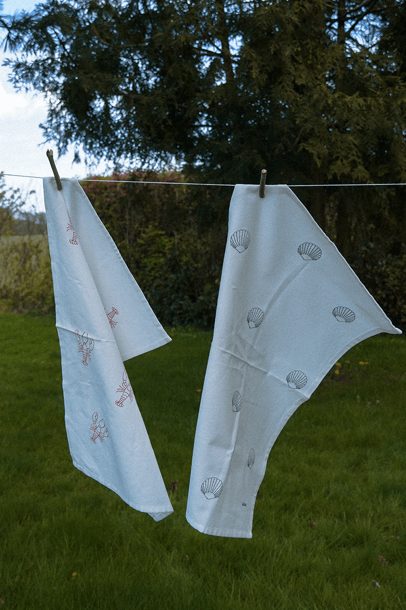 Blåmst Musling Viskestykke