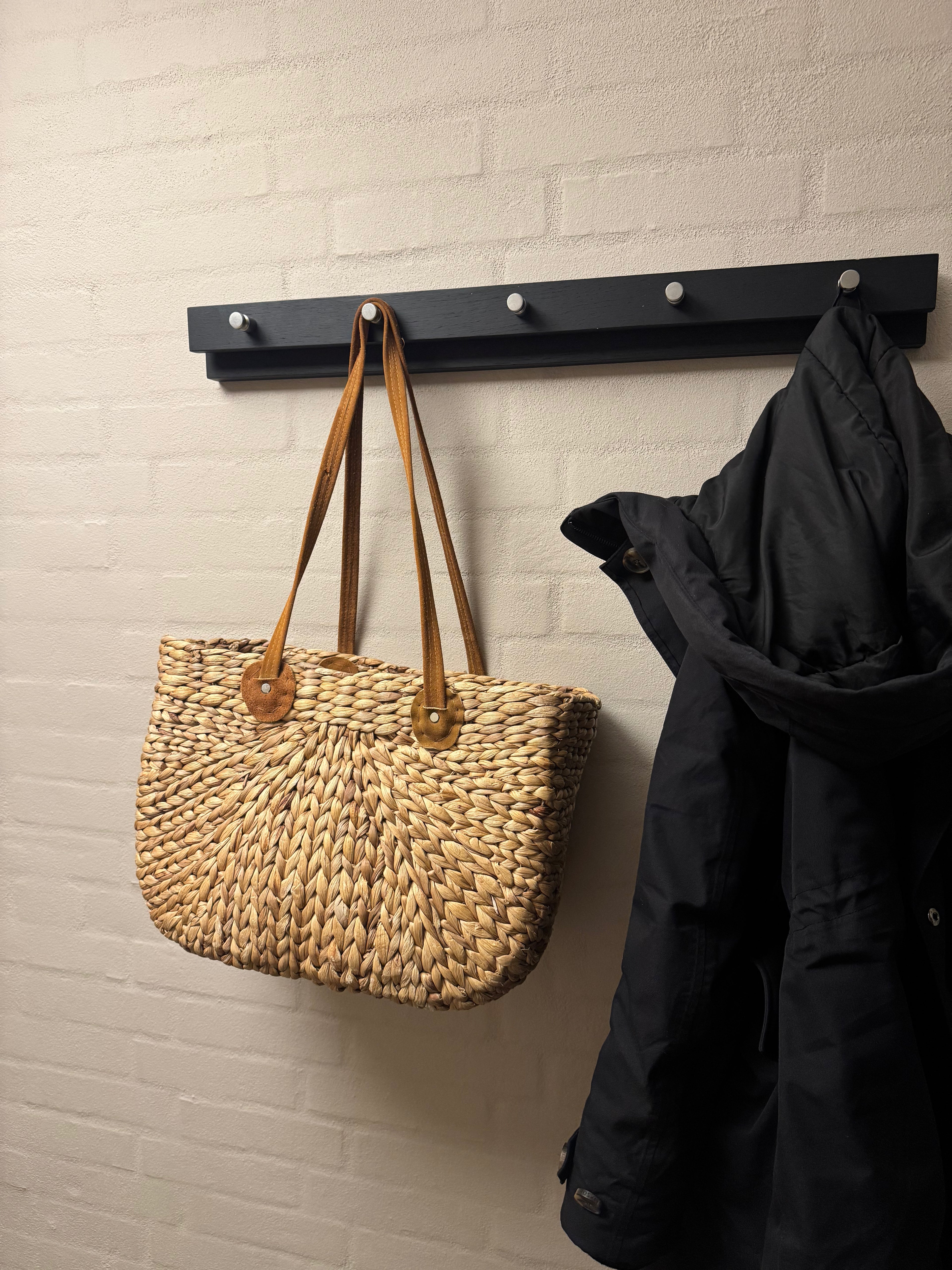 Flettaske Halvrund m. Grovflet