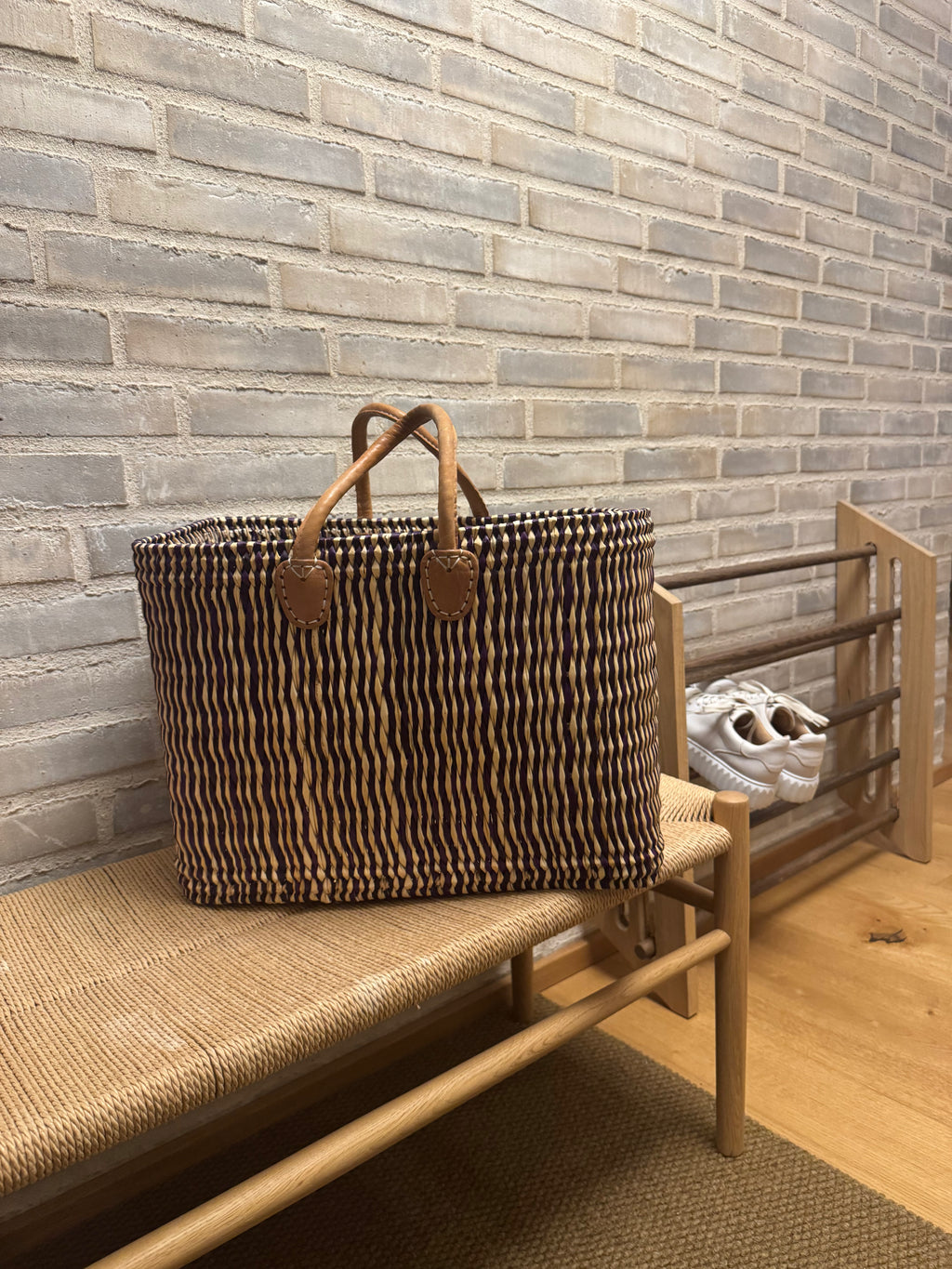 Flettaske Rektangulær Blå