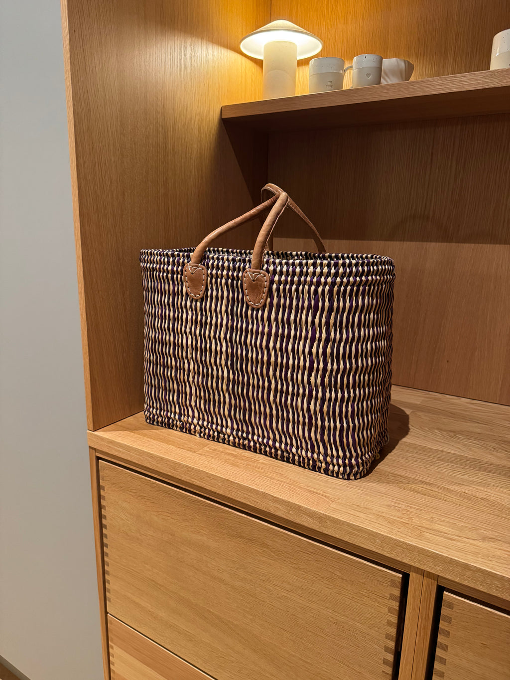 Flettaske Rektangulær Blå