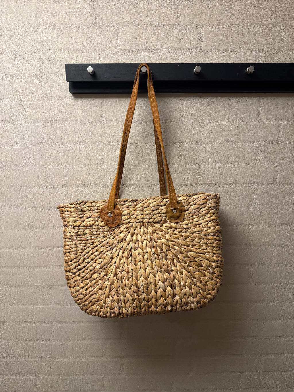 Flettaske Halvrund m. Grovflet