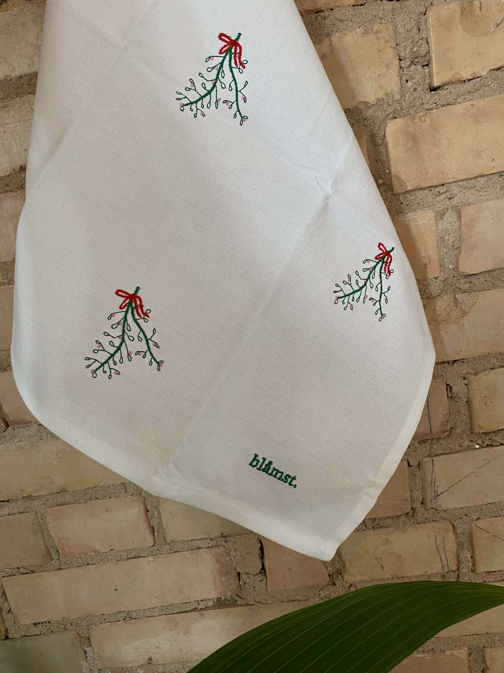 Mistletoe Stofservietter (2-pak)