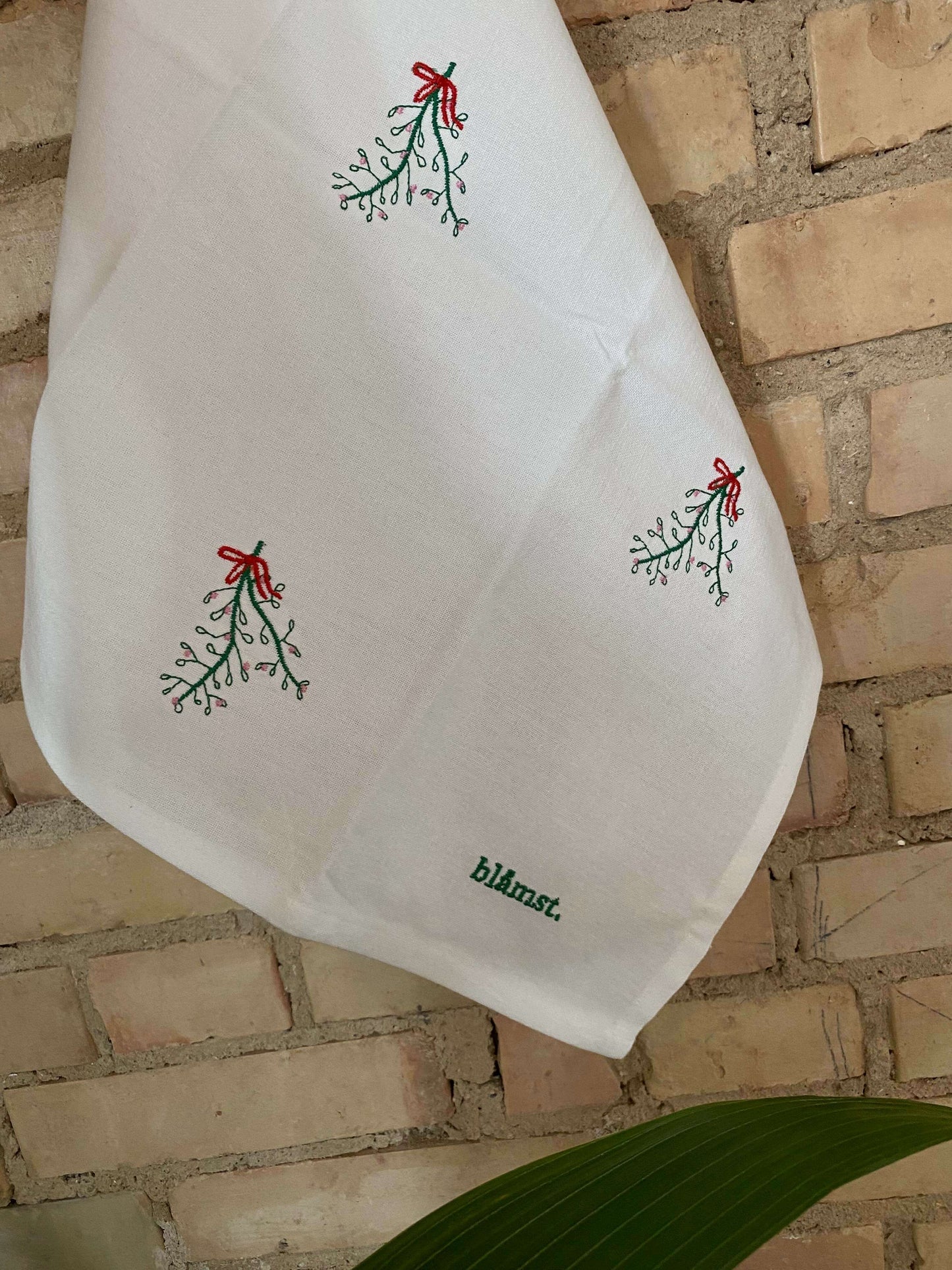 Mistletoe Stofservietter (2-pak)