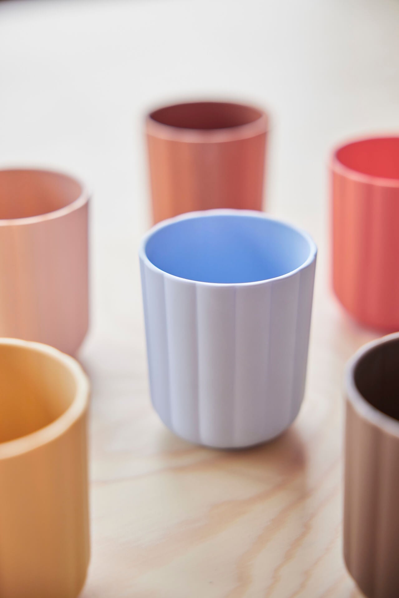 Pullo Cup - Pakke med 2 stk. Rose/Orange