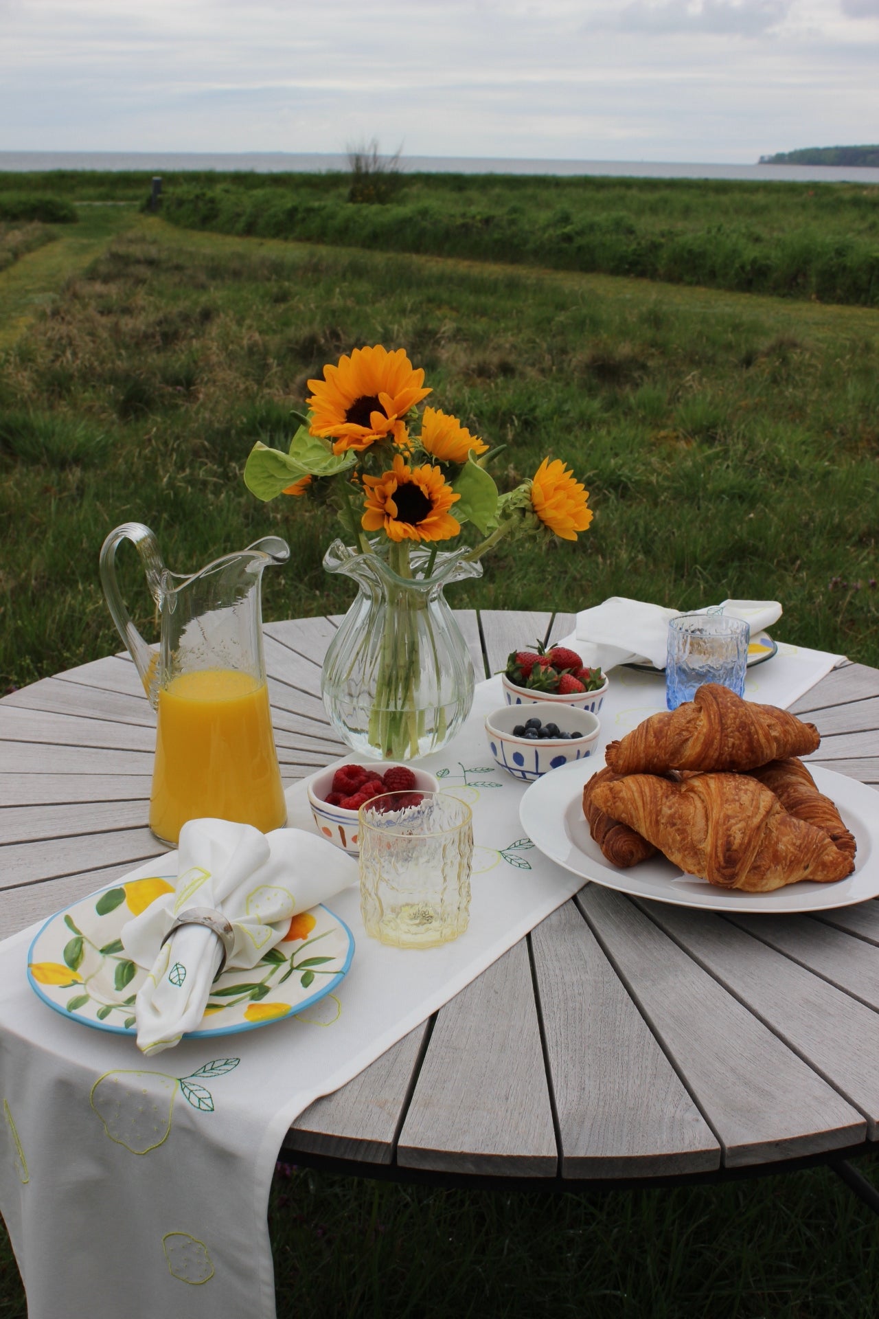 Lemons Stofservietter (2-pak) - Summer Edition