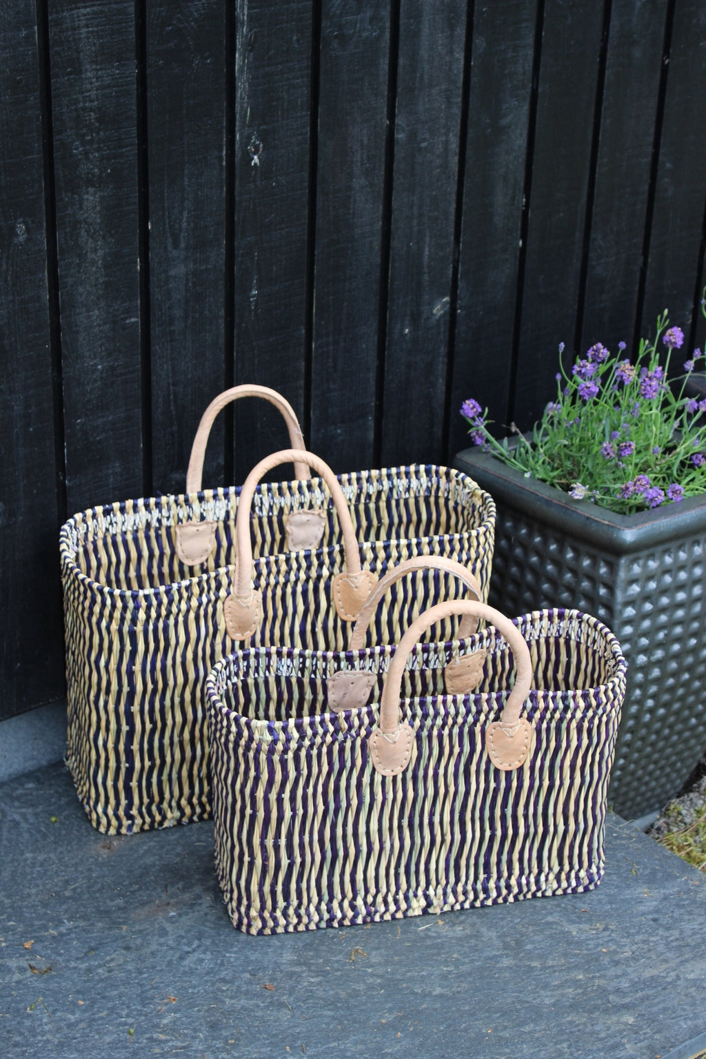 Flettaske Rektangulær Blå