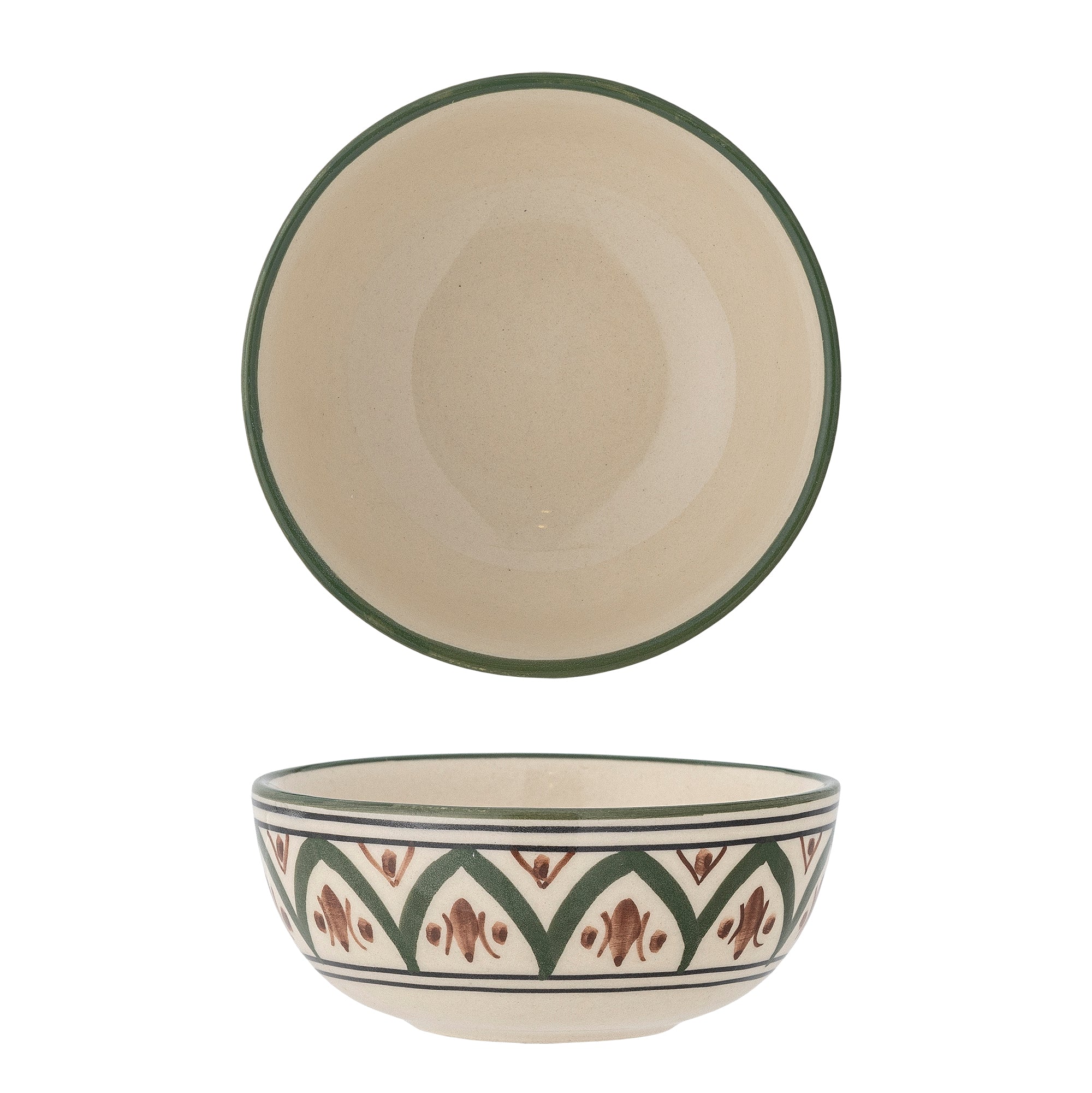 Karlie Skål, Grøn, Stentøj